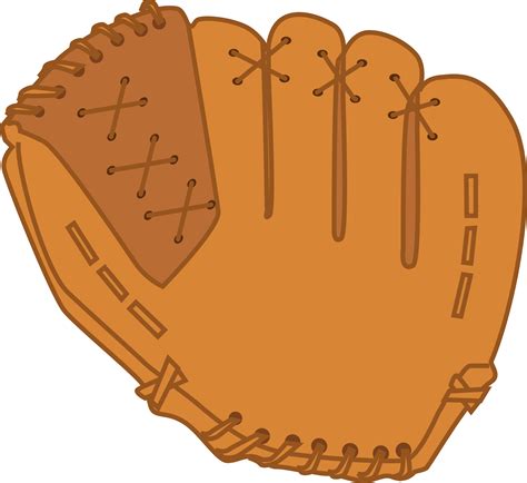 baseball gloves drawing 1