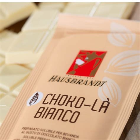 Hausbrandt Choco-La, weisse Schokolade, 25 gr.-Beutel - espressoonline