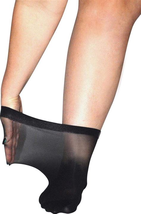 All Woman Plus Size SuperWide 20 Denier Pop Sock Anklets SAVER PACK ...