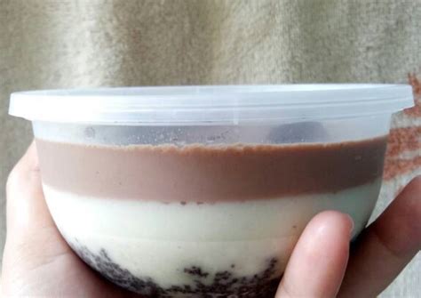 Resep Puding Coklat Oreo oleh Dhanaputri - Cookpad