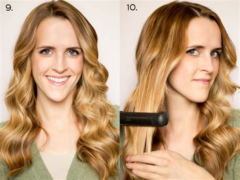 how to make curls with a flat iron