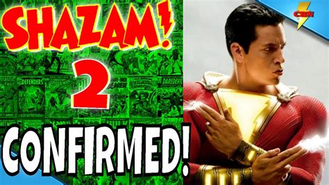 Shazam 2 Release Date Announced Shazam News - YouTube