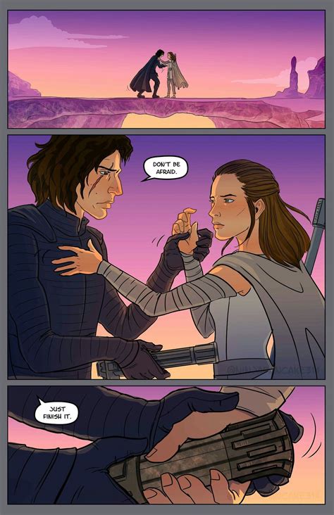 comic reylo 5 | Star wars drawings, Rey star wars, Star wars comics