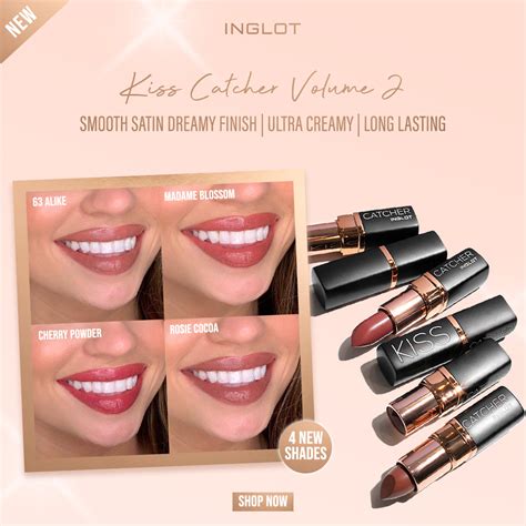 Brand NEW Kiss Catcher Lipstick Shades!! – Inglot Ireland