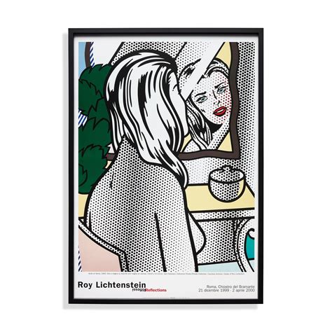 Roy Lichtenstein Nude at Vanity Framed Poster – MoMA Design Store