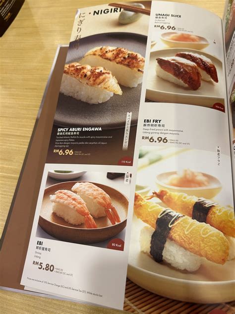 Sushi King Menu Preview in Malaysia - Miri City Sharing
