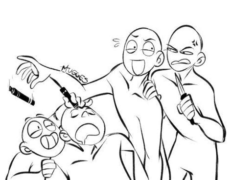 Позы, рисование, композиция, идеи для скетчбука, люди | Funny drawings ...