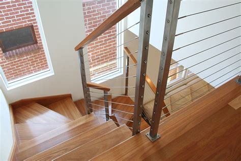Outstanding Wire Balustrade On Stairs References | Stair Designs