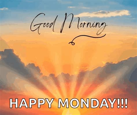 Good Morning Monday Blessings GIFs | GIFDB.com
