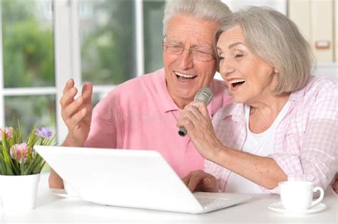 Mature Couple Singing Songs Stock Photos - Free & Royalty-Free Stock ...