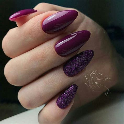 Bordowe Paznokcie: TOP 28 Modnych Inspiracji na Burgundowy Manicure
