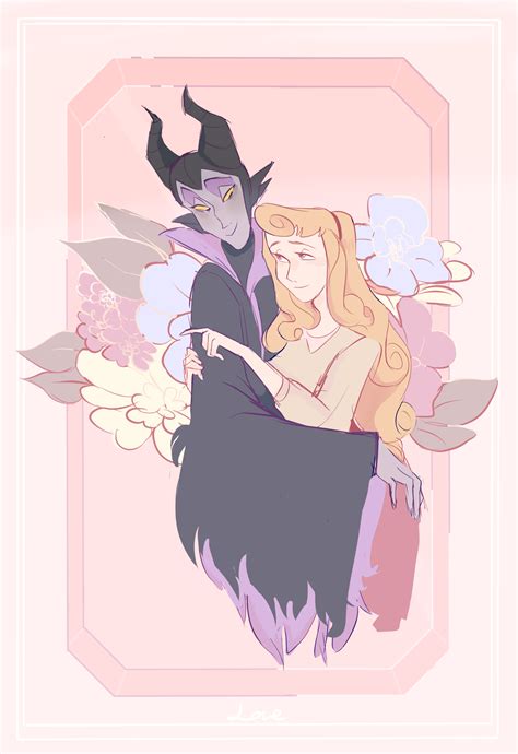 Maleficent And Aurora Fan Art