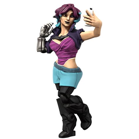 Every Lylah (Evolution of my current PC for a cyberpunk homebrew game