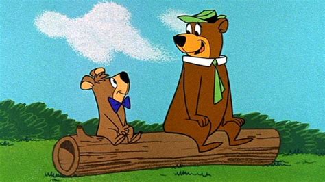 Yogi Bear and Boo Boo B/W Cross Stitch Chart | eBay | Bear cartoon ...