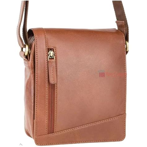 Сумка мужская Visconti S7 Messenger Bag A5 Lee Tan Коньяк купить в ...