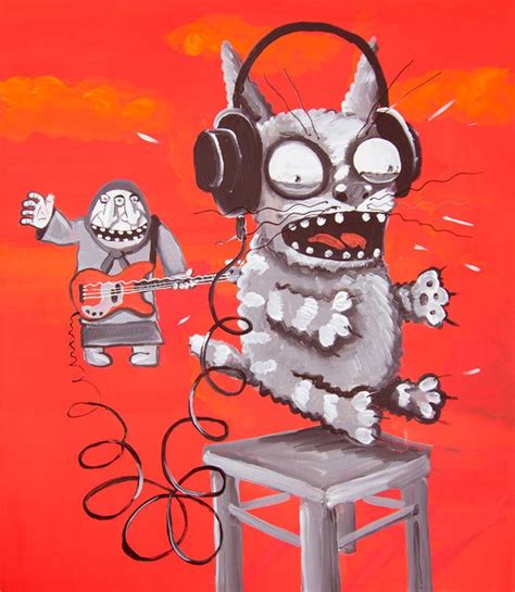 Russian Artist Vasya Lozhkin and his Cats - Pictures Collection — Steemit
