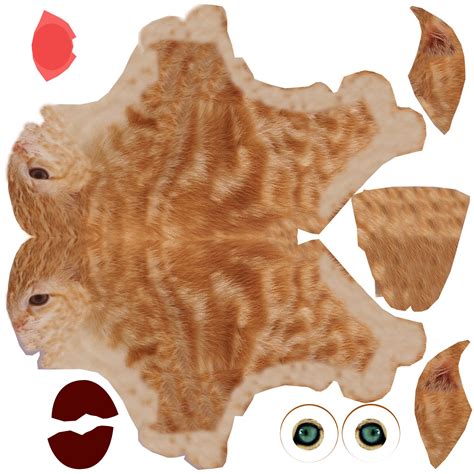мультфильм котенок низкополигональная (1) 3D Модель $38 - .3ds .blend ...