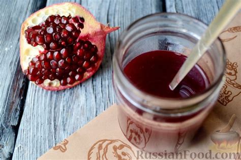 Рецепт: Гранатовый соус "Наршараб" на RussianFood.com