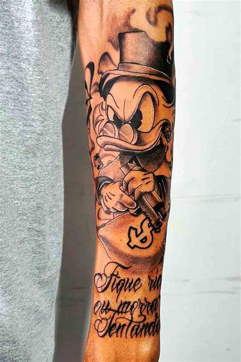 Tatuagem Tio Patinhas Significado Polícia - Tatuagem Tio Patinhas Significado Polícia - RETOEDU