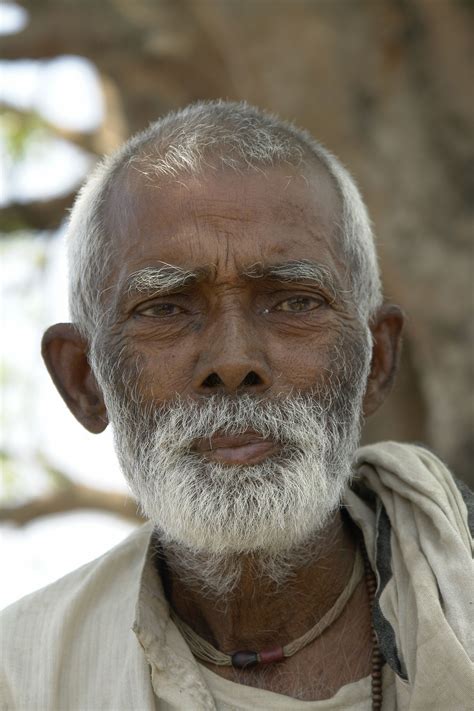 Old man, Bihar, India, 04-2012 Portraits, Portrait Images, Men Haircut