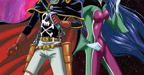 Captain Harlock vs Mazone Queen Lafresia | Capitan Harlock | Pinterest ...