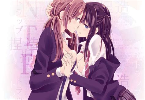 Anime Telikung Lesbian NTR: Netsuzou Trap Hadir 2017 | KAORI Nusantara