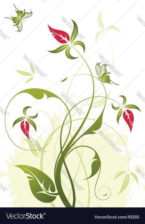 Background flower Vector Image by TAlex - Image #45292 - VectorStock