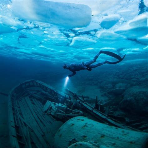 Удивительные фотографии, которые были сняты под водой (26 фото ...
