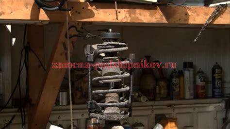 Замена и усиление опорного подшипника Ауди 80 своими руками | Опора ...