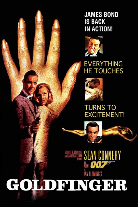 goldfinger film titles 1964 - Robert Brownjohn