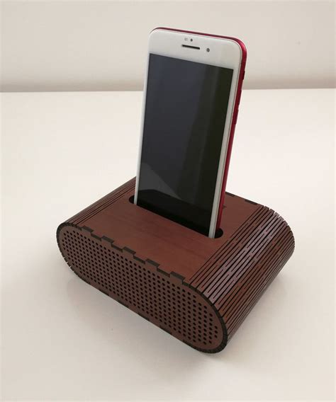 Коричневая подставка для телефона Звуковая подставка для IPhone ...