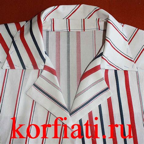 Отложной воротник без стойки - мастер-класс А. Корфиати