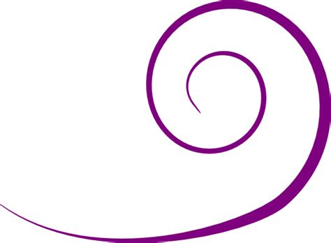 purple swirl clip art   cliparts  images  clipground