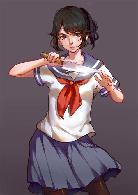 Aishi Ayano - Yandere Simulator - Image by Pixiv Id 4726639 #2246207