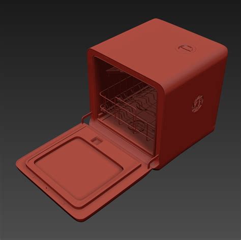 3D Mini Midea MCFD42900 dishwasher model - TurboSquid 1838044