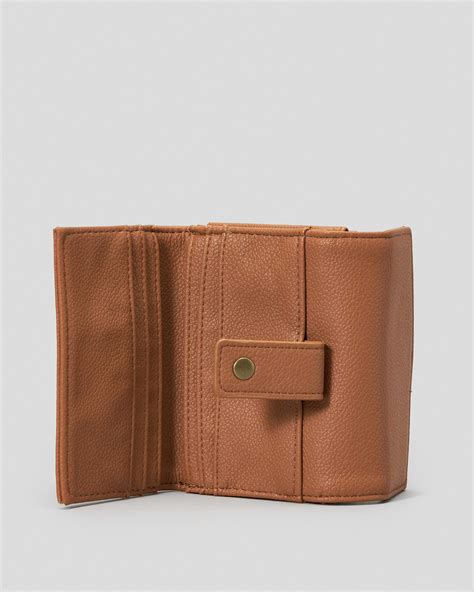 Shop Roxy Sideral Love Wallet In Camel - Fast Shipping & Easy Returns ...