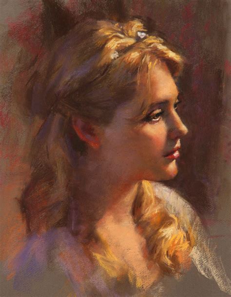 Живопись пастелью портрет (Множество фото) - drawpics.ru