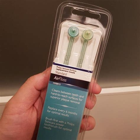 Philips Sonicare HX8012/64 Airfloss Replacement Nozzles, 2 piece pack ...