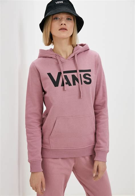 Худи Vans CLASSIC V II HOODIE, цвет: розовый, RTLACM302501 — купить в ...