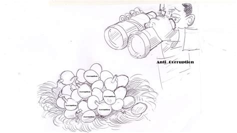 Corruption Sketch at PaintingValley.com | Explore collection of ...