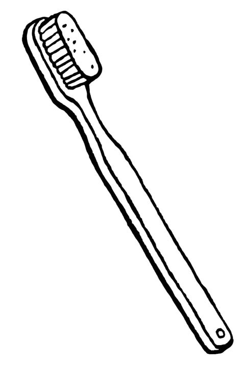 Desenho De Escova De Dente Para Colorir