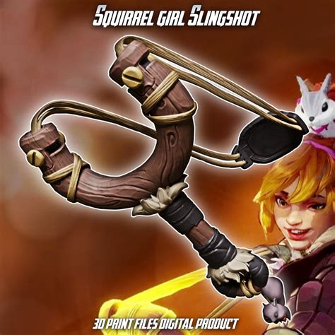 Squirrel Girl Cosplay Slingshot Marvel Rivals - 3D model by Krotek_inc