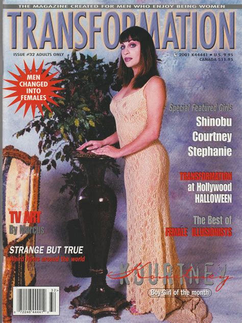 Transformation #32 Magazine TV TS Sissy Transgender NM Best Female