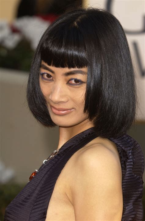 Bai Ling, 2002 | 41 Golden Globes Hair and Makeup Looks That Weren't So