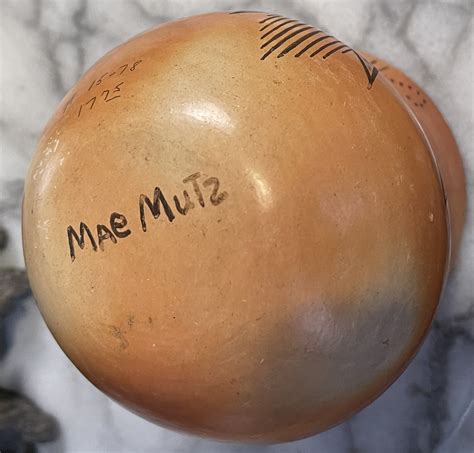 Hopi Vase with a Moth? Mosquito? by Mae Mutz (1922-1998) | Collectors