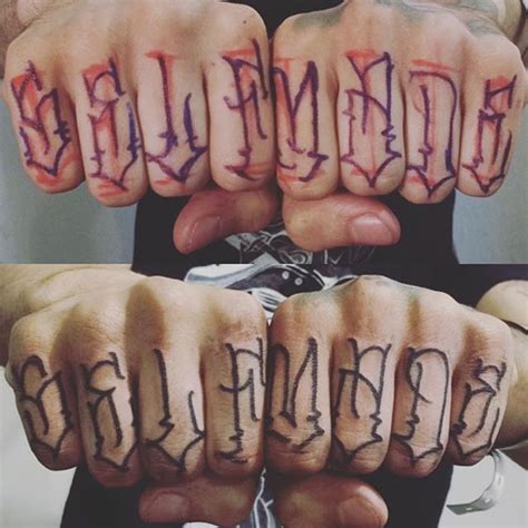 Update more than 75 self made finger tattoos latest - in.coedo.com.vn