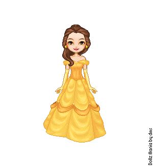 Belle Yellow Dress by LolaScheving on DeviantArt