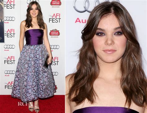 Hailee Steinfeld In Monique Lhuillier - 'The Homesman' AFI FEST 2014 ...