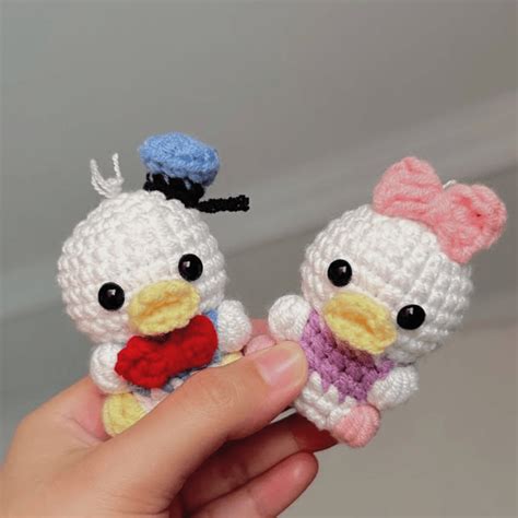 crochet donald duck  daisy duck amigurumi  library
