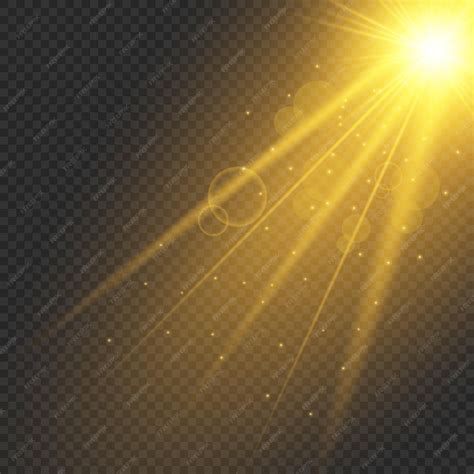 premium vector  light effect   halo  light vector illustration
